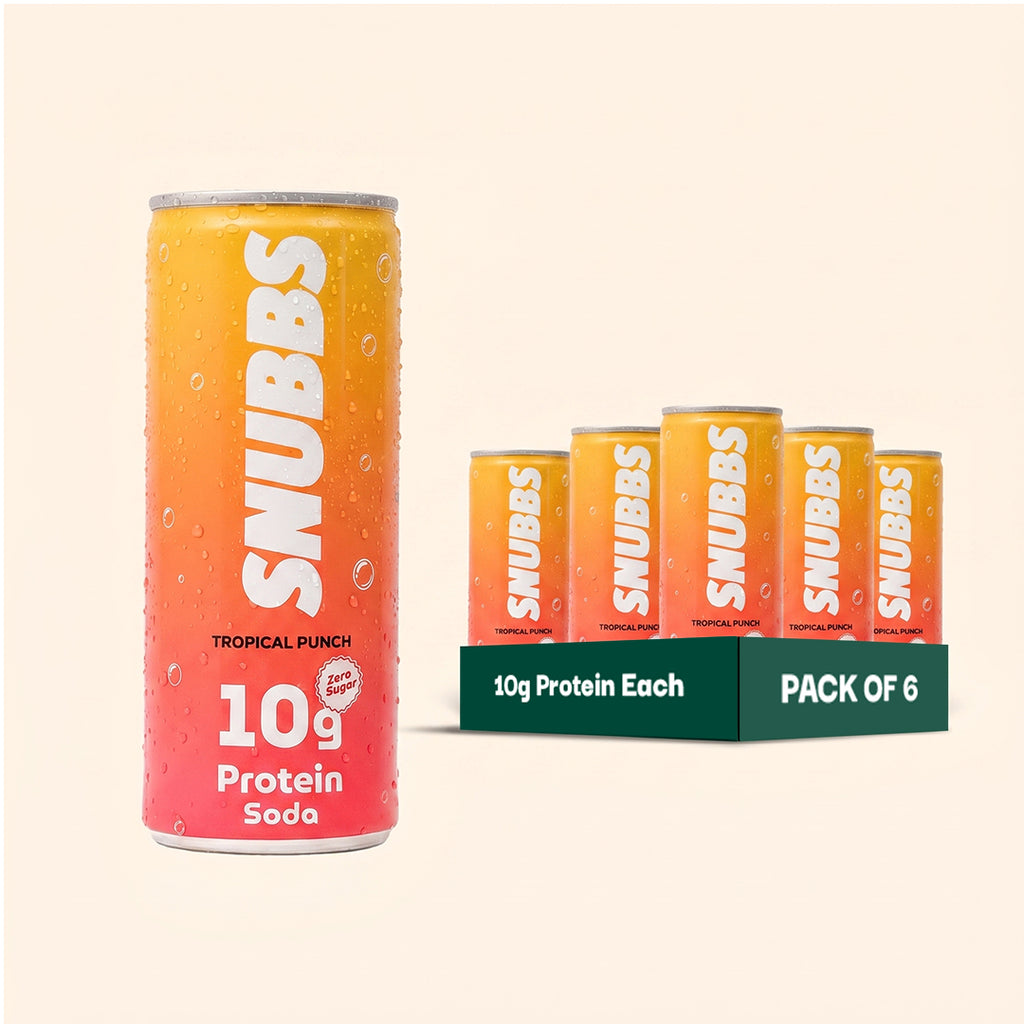 Tropical Punch – Clear Protein Soda